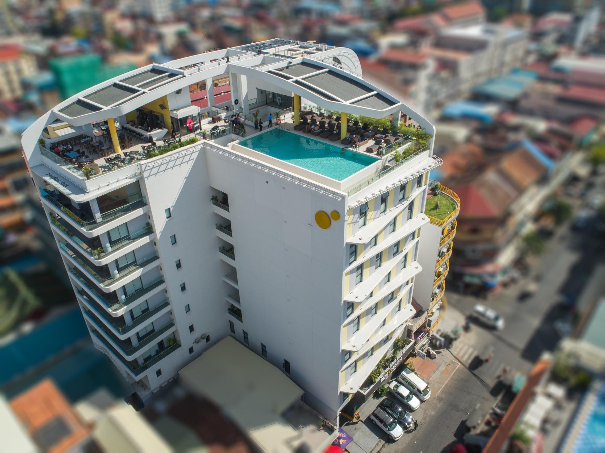 Sun & Moon, Urban Hotel Phnom Penh Zewnętrze zdjęcie